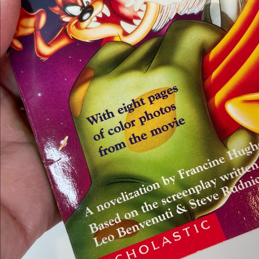 Space Jam Novelization Book — First Printing Michael Jordan - Picture 4 of 10